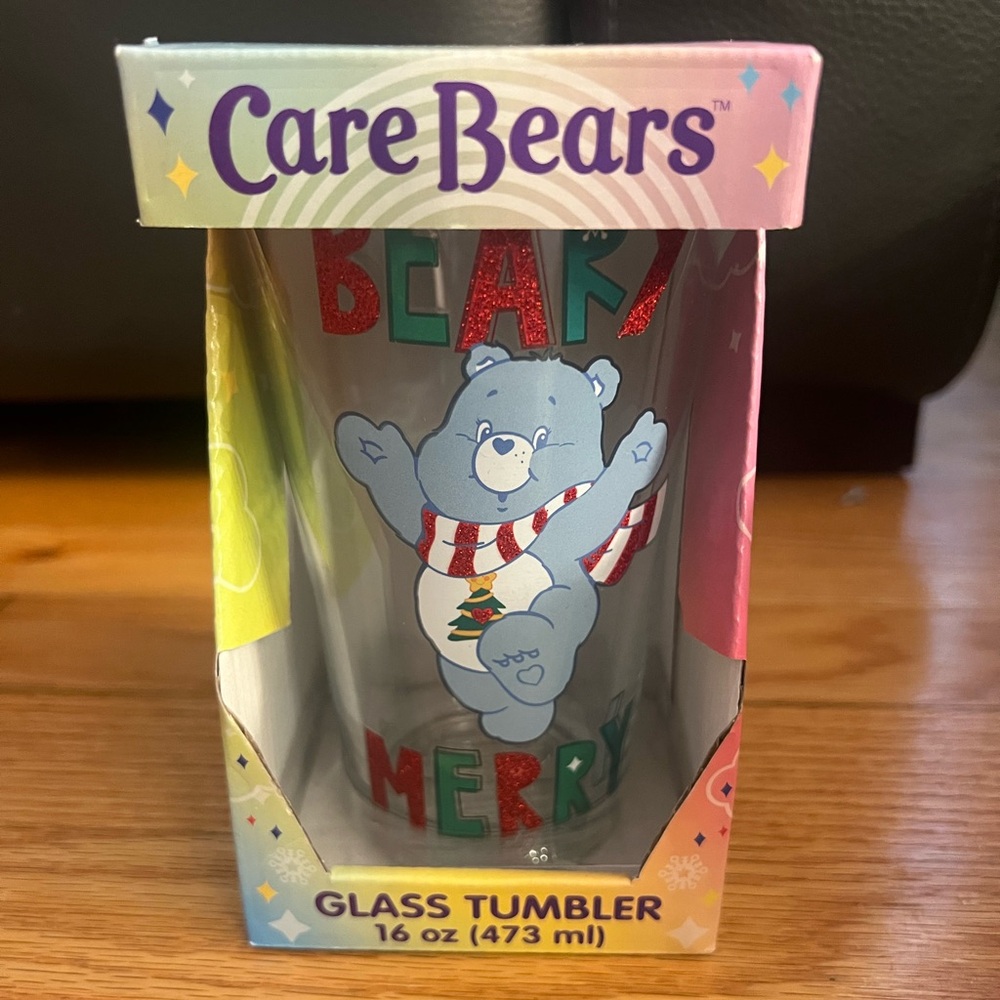 Care Bears glass tumbler cup